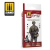 AMMO of Mig Jimenez 7043 Waffen SS Spring Camo. German Einchenlaubmuster Figures Set 6x17ml